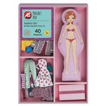 Product AS Magnet Box: Fashion Girl - Wooden Magnetic Dress-Up (1029-64053) thumbnail image