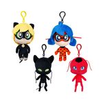 Product P.M.I. Miraculous Clip On Plush Characters (S1) (Random) (MLB7004) thumbnail image