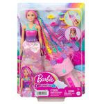 Product Mattel Barbie: Dreamtopia - Fantasy Hair with Braid and Twist Styling Rainbow Extensions (HNJ06) thumbnail image