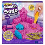 Product Spin Master Kinetic Sand Shimmer - Sparkle Sandcastle Set (Pink) (6063520) thumbnail image