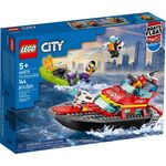 Product LEGO® City: Fire Rescue Boat (60373) thumbnail image