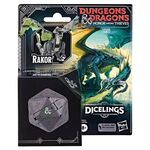Product Hasbro Fans Dungeons  Dragons: Honor Among Thieves - Rakor Dicelings Collectible Black Dragon (F5212) thumbnail image