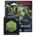Product Hasbro Fans Dungeons  Dragons Honor Among Thieves: Dicelings - Green Dragon (F6754) thumbnail image