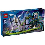 Product LEGO® My City: Πάρκο Ρόλερ Κόστερ του Ρομποτικού Κόσμου (60421) thumbnail image