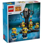 Product LEGO® Despicable Me 4: Γκρου και Μίνιονς από Τουβλάκια (75582) thumbnail image