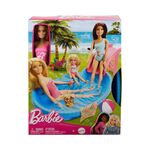 Product Mattel Barbie® Doll with Pool Slide Playset (HRJ74) thumbnail image