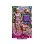 Product Mattel Barbie®: You Can Be Anything - Doll with Puppies and Pet Wheelchair Playset (HTK37) thumbnail image