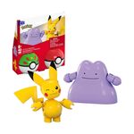 Product Mattel Mega Pokemon - Ditto &amp; Pikachu Pokeballs (JCT43) thumbnail image