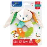 Product AS Baby Clementoni - Lovely Soft Bunny Rattle (1000-17787) thumbnail image