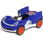Product Carrera Pull Speed: Sonic The Hedgehog - Sonic the Hedgehog (Stars) Pull-Back Vehicle 1:43 (15818327) thumbnail image