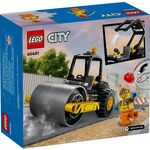 Product LEGO® City: Construction Steamroller Toy (60401) thumbnail image