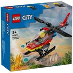 Product LEGO® City: Fire Rescue Helicopter Building Set (60411) thumbnail image