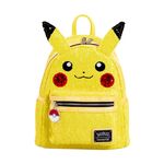 Product Loungefly Pokemon: World 1-1 Games Sequin Pikachu Cosplay Mini Backpack thumbnail image