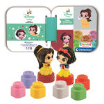 Product AS Baby Clementoni Disney Princess: Soft Clemmy Touch & Play - Snow White and Belle Playset Building Blocks (1033-17843) thumbnail image
