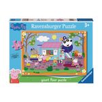 Product Ravensburger Giant Floor Puzzle: Peppa Pig - Fun at the Club House (24pcs) (3141) thumbnail image
