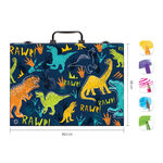 Product Σετ Ζωγραφικής AS Happihobbi: Art Case Deluxe - Dinosaur 100 Accessories (En) (1038-82059) thumbnail image