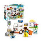 Product LEGO® DUPLO®: Ασθενοφόρο & Οδηγός (10447) thumbnail image