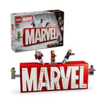 Product LEGO® Marvel: Λογότυπο & Μίνι Φιγούρες MARVEL (76313) thumbnail image