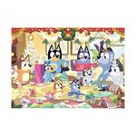 Product Παζλ Ravensburger Giant Floor Puzzle: Bluey - Christmas with Bluey (24 pcs) (03171) thumbnail image