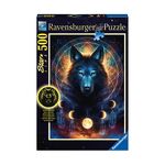 Product Παζλ Ravensburger Puzzle: Starline - Wolf (Glow in the Dark) (500 pcs) (12000442) thumbnail image