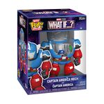 Product Funko Bitty Pop! Bitty Bots Marvel: What If…? - Captain America (Mech with Captain America) thumbnail image