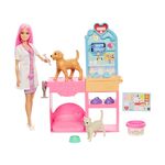 Product Mattel Barbie: You Can be Anything - Fast Cast Veterinarian Clinic Doll and Accessories (JFX93) thumbnail image