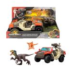 Product Mattel Jurassic World: Movie Line Rebirth - Launch 'N Battle Vehicle Set (JGB59) thumbnail image