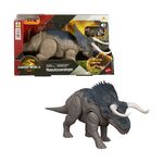 Product Mattel Jurassic World Rebirth: Wild Roar - Nasutoceratops (JGC81) thumbnail image