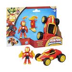 Product Hasbro Marvel: Iron Man And His Awesome - Iron Man Iron Racer Vehicle (G1471) thumbnail image