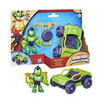 Product Hasbro Marvel: Iron Man And His Awesome Friends - Iron Hulk Iron Racer Vehicle (G1472) thumbnail image