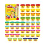 Product Πλαστελίνη Hasbro Play-Doh: Doh &amp; More - Super Rainbow Favors 50 Pack (G1761) thumbnail image