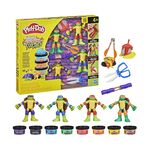 Product Hasbro Play-Doh TMNT: Tales of the Teenage Mutant Ninja Turtles - Cowabunga Creations (G0556) thumbnail image