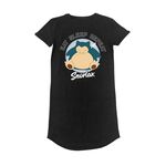 Product Pokemon Sleeping Snorlax Ladies T-shirt Dress thumbnail image