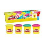 Product Hasbro Play-Doh: Doh &amp; More - Vibrant 4 Pack (G0689) thumbnail image
