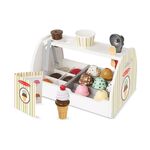 Product Melissa &amp; Doug Pretend Play: Wood - Scoop & Serve Ice-Cream Counter Play Set (6074905) thumbnail image