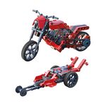 Product Εκπαιδευτικό Παιχνίδι AS Clementoni Μαθαίνω & Δημιουργώ Build: Εργαστήριο Μηχανικής - Roadster & Dragster (1026-63246) thumbnail image