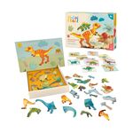 Product AS Happi Hobbi - Δεινόσαυροι 45 Εκπαιδευτικοί Χάρτινοι Μαγνήτες (1029-64082) thumbnail image