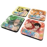 Product Σουβέρ One Piece - Characters  Set of 4 Coasters thumbnail image