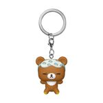 Product Μπρελόκ Funko Pocket Pop!: Rilakkuma - Chairoikoguma (Sleepy) thumbnail image