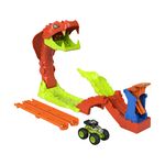Product Mattel Monster Trucks: Snake Slam Takedown Playset (JJN44) * thumbnail image