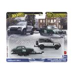 Product Mattel Hot Wheels Premium: Car Culture Team Transport – Land Rover Defender 110 Vehicle (JBM29) thumbnail image