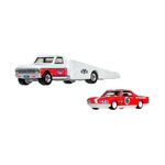Product Mattel Hot Wheels Premium: Car Culture Team Transport - '66 Chevrolet Corvair Yenko Stinger &amp; '72 Chevy Ramp Truck Camion A Rampe Vehicles (JHX91) thumbnail image