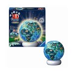Product Παζλ Ravensburger 3D Puzzle: Nightlight Υδρόγειος‚ (12008055) thumbnail image