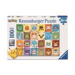 Product Παζλ Ravensburger Puzzle Pokemon: Pokemon faces - XXL Puzzle (100pcs) (12004320) thumbnail image