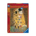 Product Παζλ Ravensburger Puzzle: Art Collection - The Kiss, 1907-08 Klimt 1000  Κομμάτια (12000066) thumbnail image