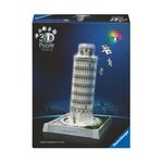 Product Παζλ Ravensburger 3D Puzzle: 3D Iconics - Torre Pendente Di Pisa Night Edition 216 Κομμάτια (12008028) thumbnail image