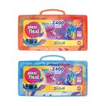 Product AS HappiHobbi: Her World - Fashion -Plexi Flexi Stitch Θήκη 2400 Λαστιχάκια & 12 Αξεσουάρ (Random) (1080-25578) Random thumbnail image