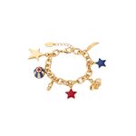 Product Disney Couture Dumbo White Gold-Plated To the Circus Charm Bracelet thumbnail image