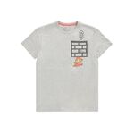 Product Nintendo 8bit Super Mario Coin Grey T-shirt thumbnail image