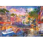 Product Παζλ Ravensburger Puzzle: Sunset over Amsterdam (1000pcs) (12000884) thumbnail image